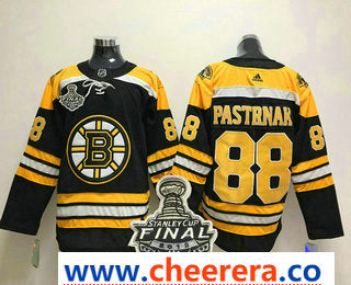 David Pastrnak Boston Bruins black jersey