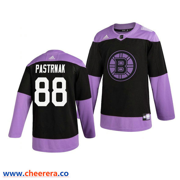 David Pastrnak Boston Bruins black jersey