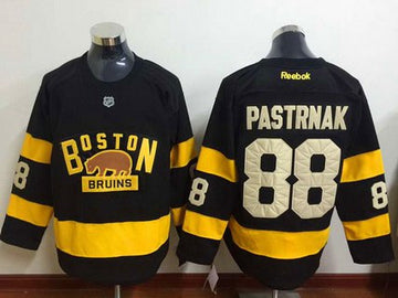 David Pastrnak Reebok Boston Bruins black Winter Classic jersey