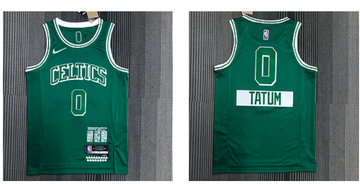 Jayson Tatum Boston Celtics green jersey