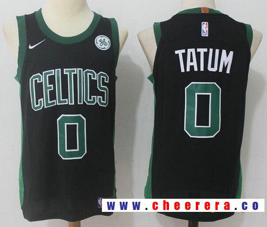 Jayson Tatum Boston Celtics black jersey