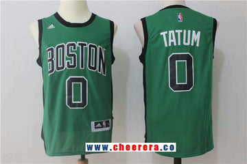 Jayson Tatum Boston Celtics green jersey
