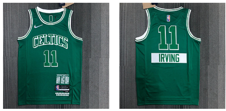 Kyrie Irving Boston Celtics green jersey