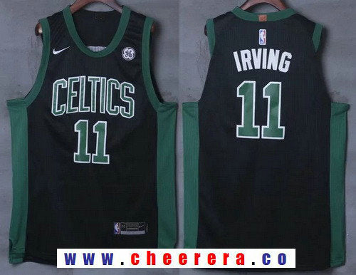 Kyrie Irving Boston Celtics black jersey