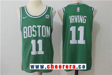 Kyrie Irving Boston Celtics green jersey