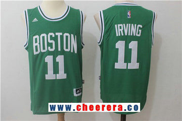 Kyrie Irving Boston Celtics green jersey