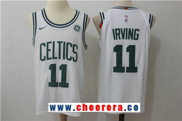 Kyrie Irving Boston Celtics white jersey