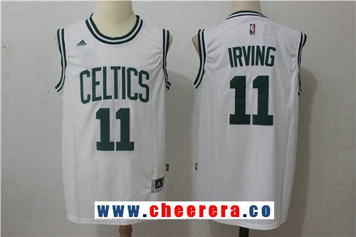 Kyrie Irving Boston Celtics white jersey