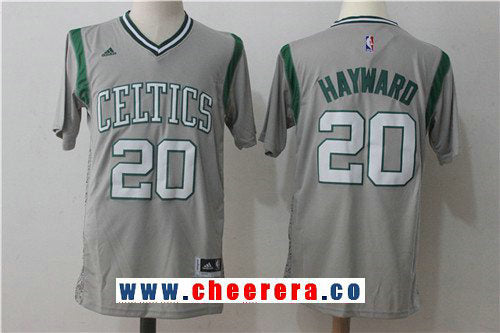 Gordon Hayward Boston Celtics gray jersey