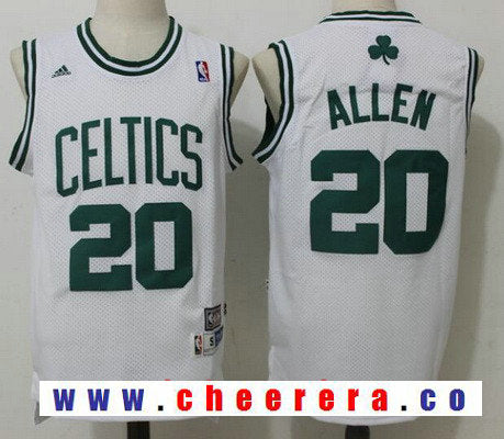 Ray Allen Boston Celtics white Throwback jersey