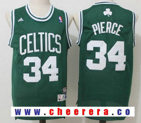 Paul Pierce Boston Celtics green Throwback jersey