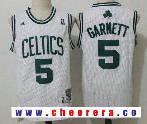Kevin Garnett Boston Celtics white Throwback jersey