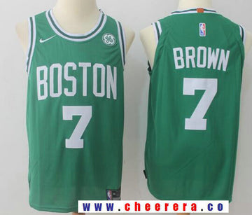 Jaylen Brown Boston Celtics green jersey