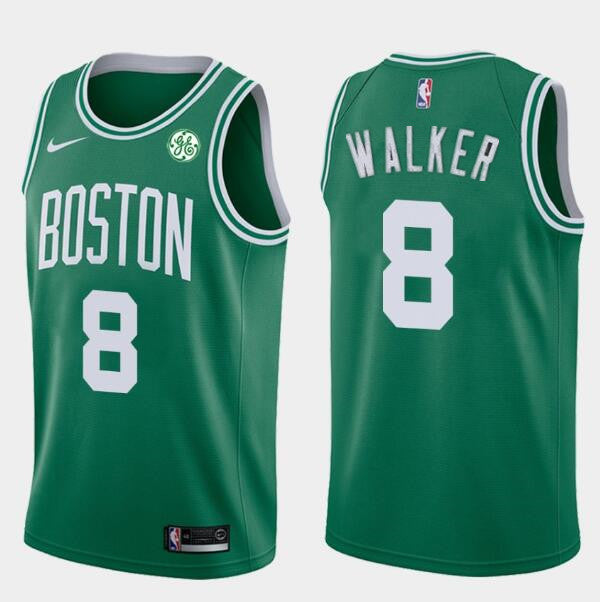Kemba Walker Boston Celtics green jersey