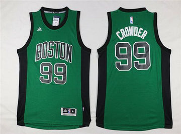 Jae Crowder Revolution Boston Celtics green jersey