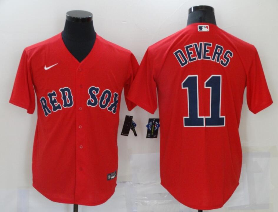 Rafael Devers Boston Red Sox red jersey