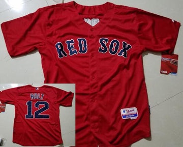 Brock Holt Boston Red Sox red jersey