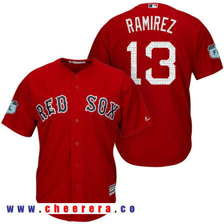Hanley Ramirez Boston Red Sox red jersey