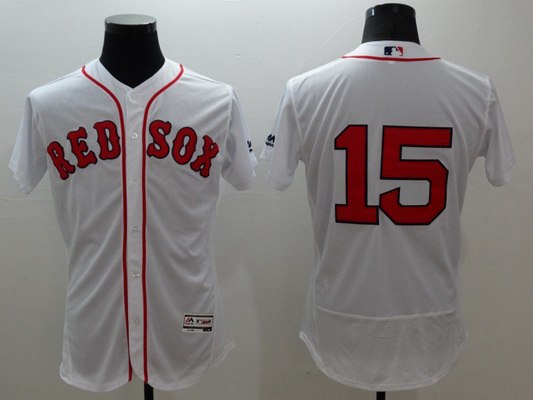 Dustin Pedroia Boston Red Sox white jersey