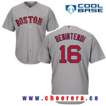Andrew Benintendi Boston Red Sox gray Road jersey