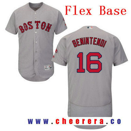 Andrew Benintendi Boston Red Sox gray Road jersey