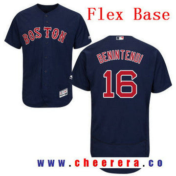 Andrew Benintendi Boston Red Sox navy Alternate jersey
