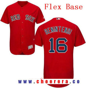 Andrew Benintendi Boston Red Sox red Alternate jersey