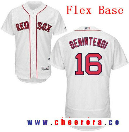 Andrew Benintendi Boston Red Sox white Home jersey