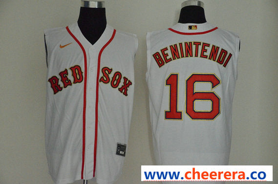 Andrew Benintendi Boston Red Sox white jersey