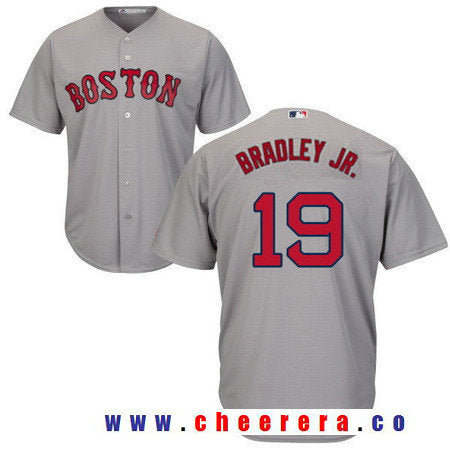 Jackie Bradley Jr Boston Red Sox gray Road jersey