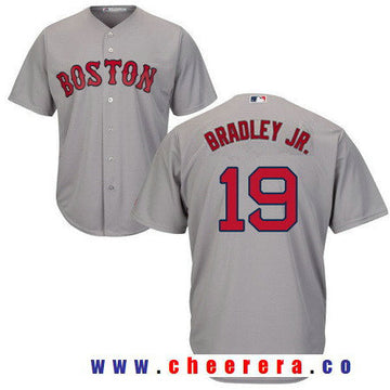 Jackie Bradley Jr Boston Red Sox gray Road jersey