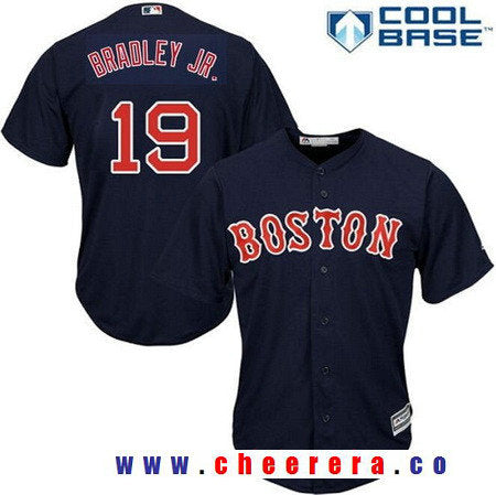 Jackie Bradley Jr Boston Red Sox navy jersey