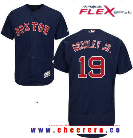 Jackie Bradley Jr Boston Red Sox navy jersey