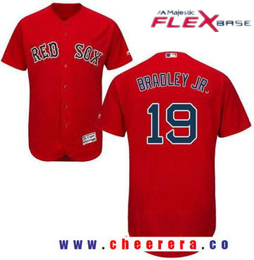 Jackie Bradley Jr Boston Red Sox red jersey
