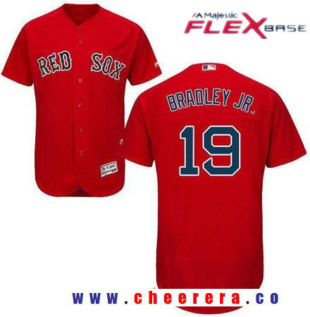 Jackie Bradley Jr Boston Red Sox red jersey