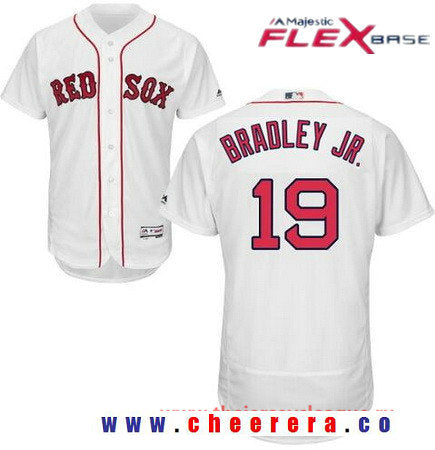 Jackie Bradley Jr Boston Red Sox white Home jersey