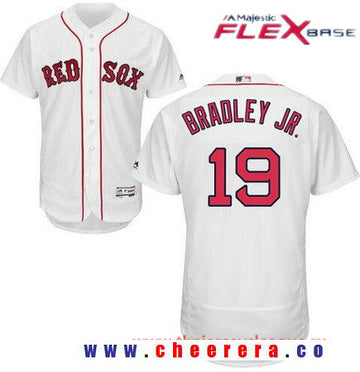 Jackie Bradley Jr Boston Red Sox white Home jersey