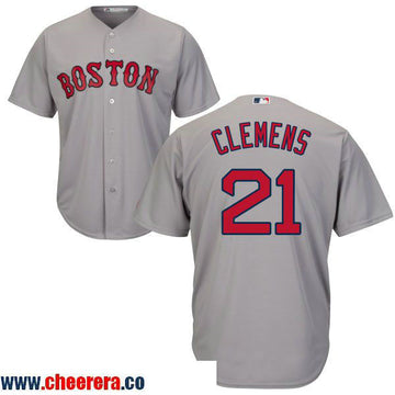 Roberto Clemente Boston Red Sox gray jersey