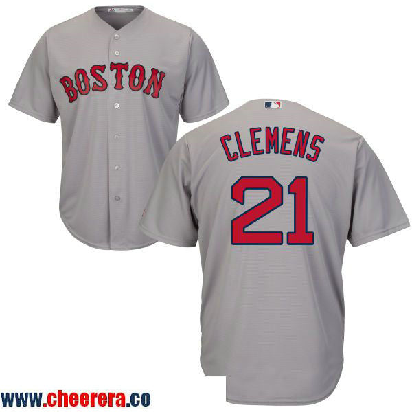 Roberto Clemente Boston Red Sox gray jersey