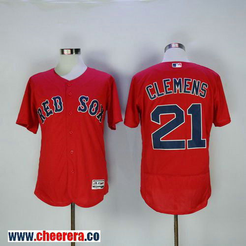 Roberto Clemente Boston Red Sox red jersey