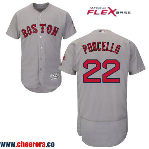 Rick Porcello Boston Red Sox gray Road jersey