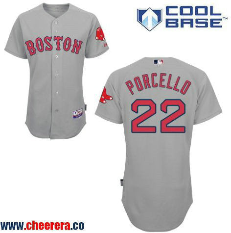 Rick Porcello Boston Red Sox gray Road jersey