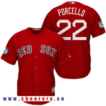 Rick Porcello Boston Red Sox red jersey