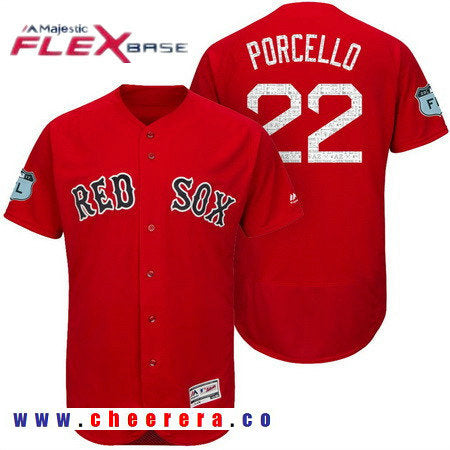 Rick Porcello Boston Red Sox red jersey