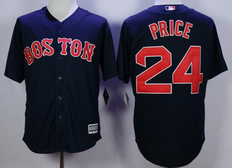 David Price Boston Red Sox navy Alternate jersey