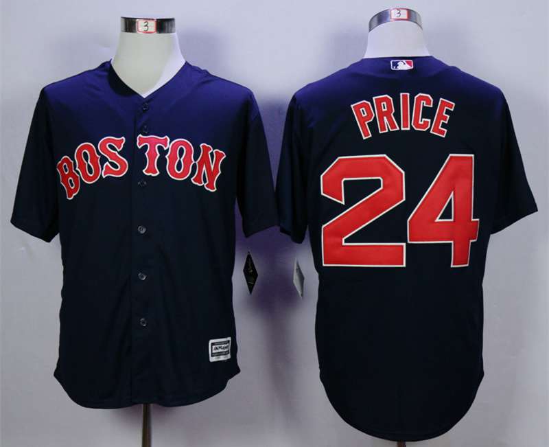 David Price Boston Red Sox blue jersey