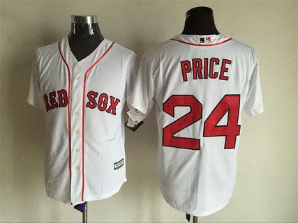David Price Boston Red Sox white Home jersey