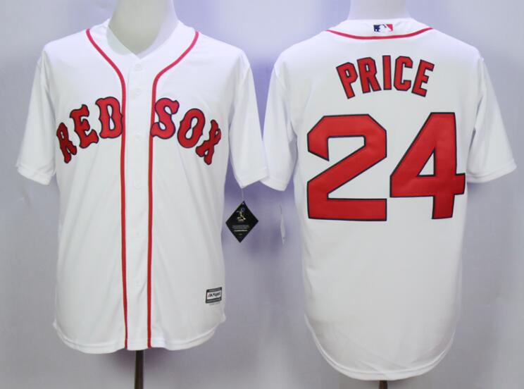 David Price Boston Red Sox white Home jersey