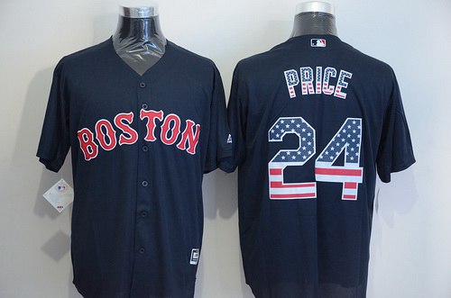 David Price Boston Red Sox navy Fashion jersey