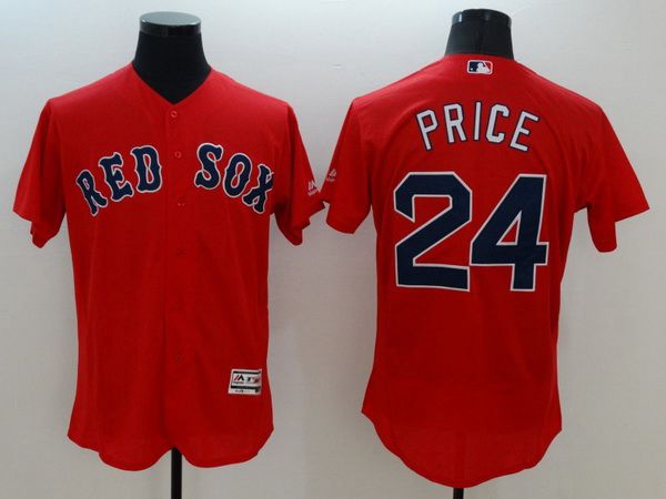 David Price Boston Red Sox red jersey